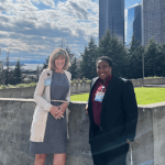 Mission Forward staff pictured outdoors at the University of Washington