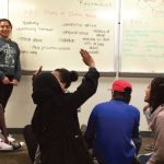 Asian and Pacific Islanders students in a classroom