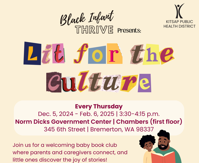 poster for Black Infant Thrive program