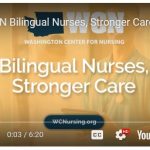 screenshot of video, "Bilingual Nurses, Stronger Care"