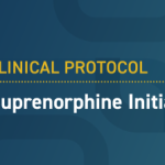 cover for clinical protocol for buprenorphine booklet