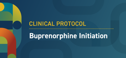 cover for clinical protocol for buprenorphine booklet