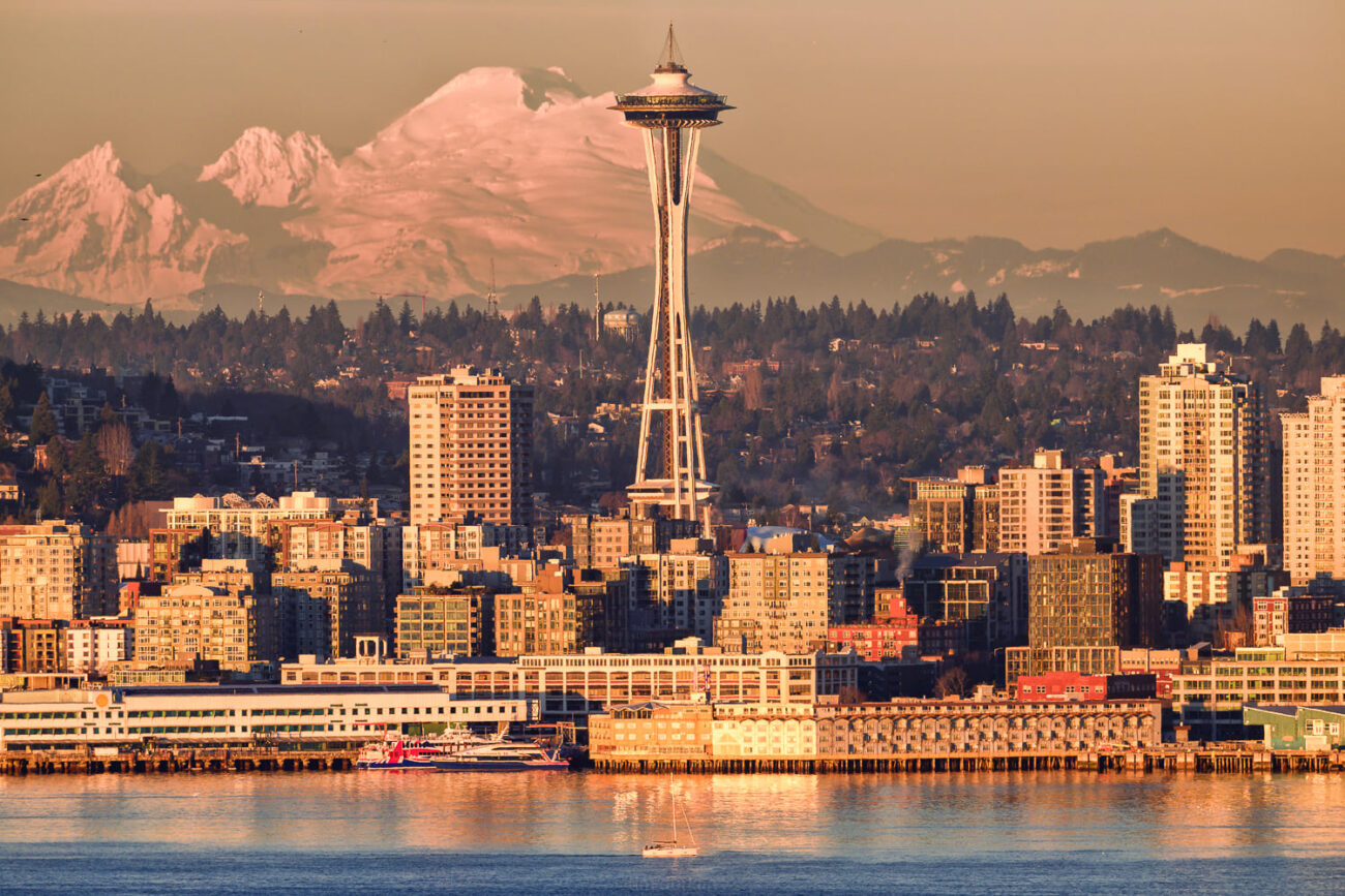 Downtown Seattle with Space Needle